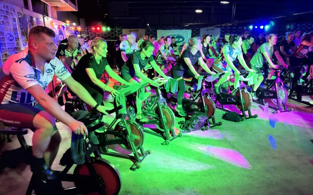 Onings Spinningmarathon levert € 7.200 op voor het goede doel